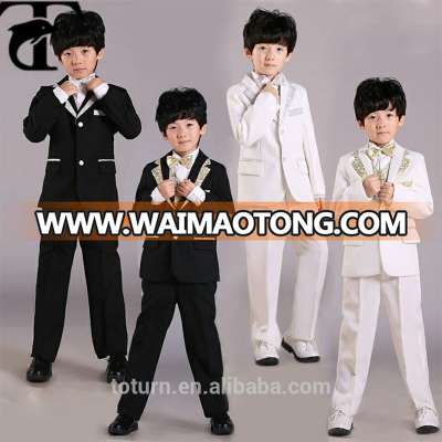 Hot Selling 2016 Wholesales In China Factory Cheepest Price Boys Suits With White Color