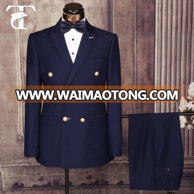 OEM service men wholesale double-breasted suit men long coat popular winter coat for sale