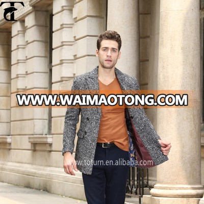 Fashion bespoken Service of men trench coat suit from china garment manufacturer